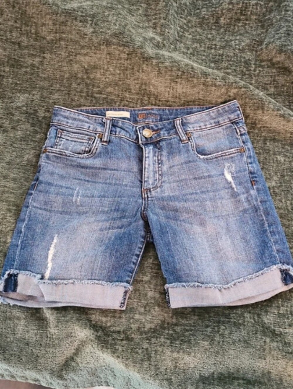 KUT Boyfriend Denim Shorts